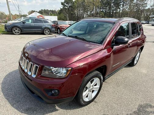 Deep Cherry Red Crystal Pearlcoat 2016 Jeep Compass Sport