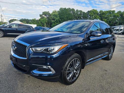 Blue 2019 INFINITI QX60 Luxe