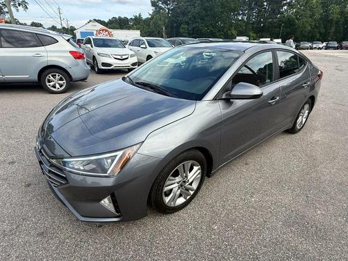 Machine Gray 2019 Hyundai ELANTRA SEL