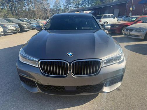 Gray 2016 BMW 750 i xDrive