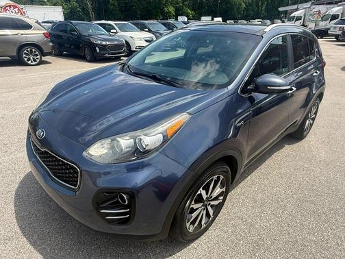Pacific Blue 2017 Kia Sportage EX