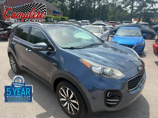 Pacific Blue 2017 Kia Sportage EX
