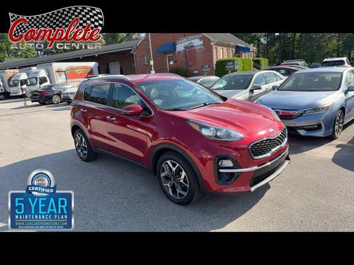 Hyper Red 2021 Kia Sportage EX