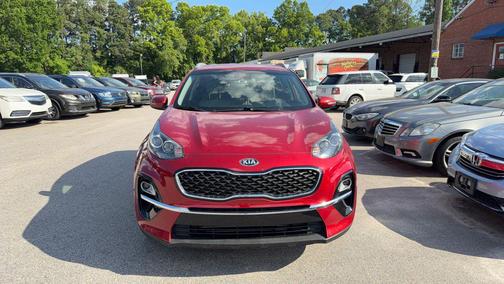 Hyper Red 2021 Kia Sportage EX
