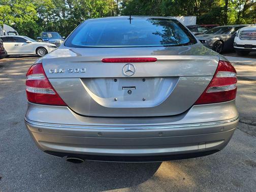 Blue 2004 Mercedes-Benz CLK-Class 500