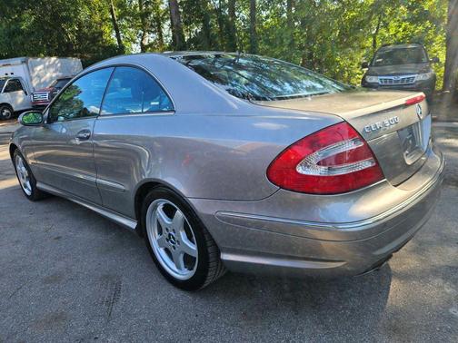 Blue 2004 Mercedes-Benz CLK-Class 500
