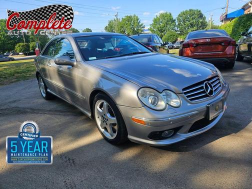 Blue 2004 Mercedes-Benz CLK-Class 500