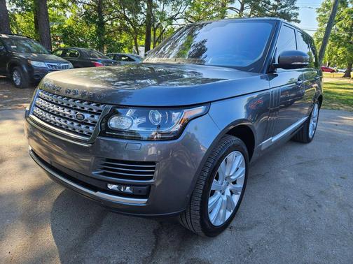Gray 2016 Land Rover Range Rover 5.0L Supercharged