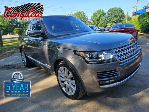 Gray 2016 Land Rover Range Rover 5.0L Supercharged