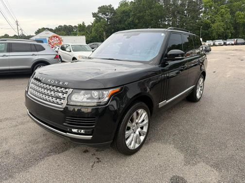 Black 2015 Land Rover Range Rover 5.0L Supercharged