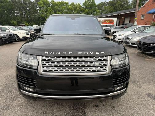 Black 2015 Land Rover Range Rover 5.0L Supercharged