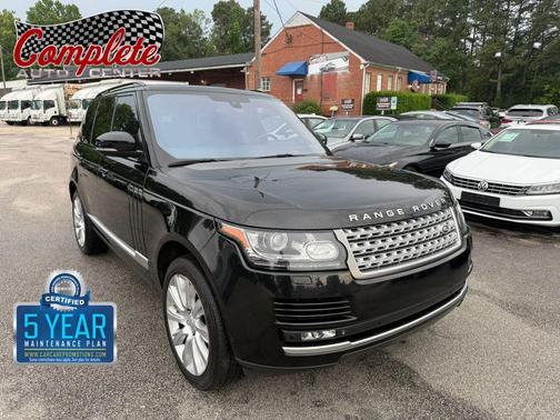 Black 2015 Land Rover Range Rover 5.0L Supercharged