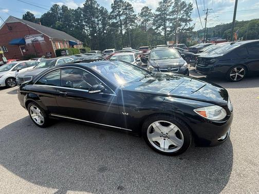 Black 2007 Mercedes-Benz CL-Class CL 600 Coupe 2D