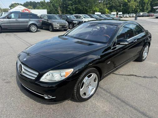Black 2007 Mercedes-Benz CL-Class CL 600 Coupe 2D