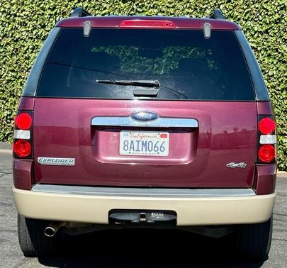 Dark Cherry Metallic 2008 Ford Explorer Eddie Bauer