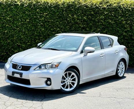 Silver 2012 Lexus CT 200h Premium