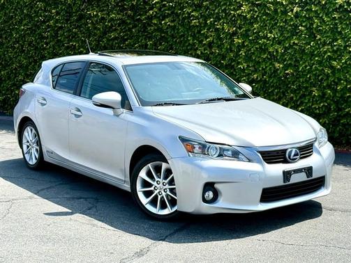 Silver 2012 Lexus CT 200h Premium