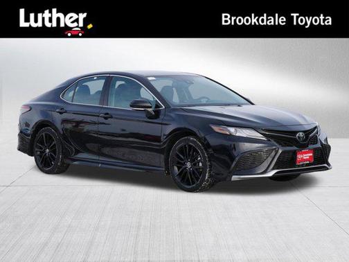 Midnight Black Metallic 2023 Toyota Camry XSE