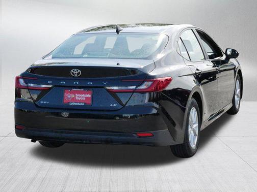 Midnight Black Metallic 2025 Toyota Camry LE