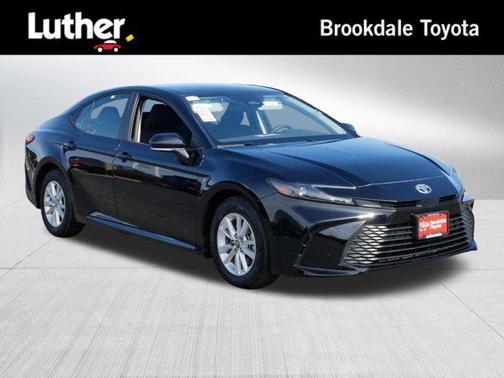 Midnight Black Metallic 2025 Toyota Camry LE