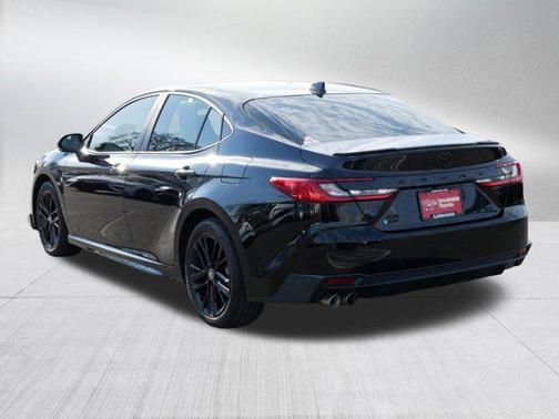 Midnight Black Metallic 2025 Toyota Camry SE