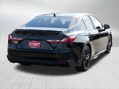 Midnight Black Metallic 2025 Toyota Camry SE