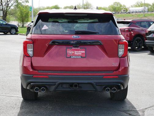 Rapid Red Metallic Tinted Clearcoat 2022 Ford Explorer ST