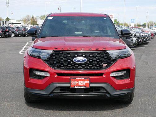 Rapid Red Metallic Tinted Clearcoat 2022 Ford Explorer ST