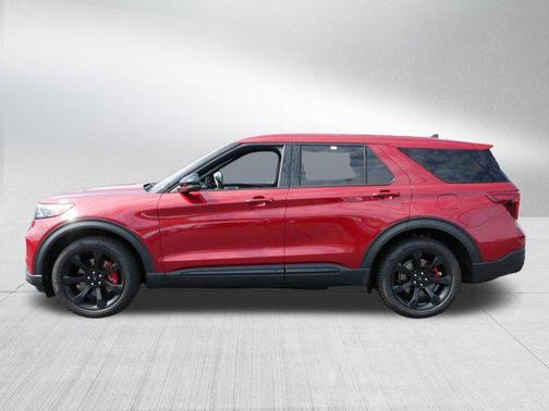 Rapid Red Metallic Tinted Clearcoat 2022 Ford Explorer ST