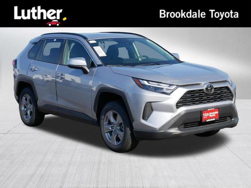 Silver Sky Metallic 2025 Toyota RAV4 Hybrid XLE
