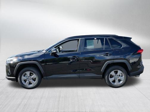 MIDNIGHT BLACK 2025 Toyota RAV4 XLE