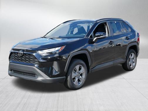 MIDNIGHT BLACK 2025 Toyota RAV4 XLE