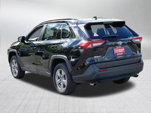 MIDNIGHT BLACK 2025 Toyota RAV4 XLE