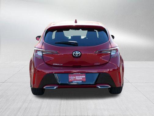 Supersonic Red w/Midnight Black 2021 Toyota Corolla XSE
