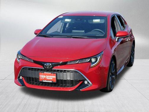 Supersonic Red w/Midnight Black 2021 Toyota Corolla XSE