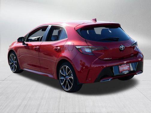 Supersonic Red w/Midnight Black 2021 Toyota Corolla XSE