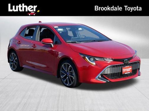 Supersonic Red w/Midnight Black 2021 Toyota Corolla XSE