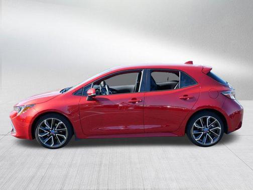 Supersonic Red w/Midnight Black 2021 Toyota Corolla XSE