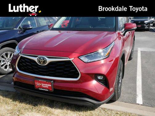 Ruby Flare Pearl 2021 Toyota Highlander XLE