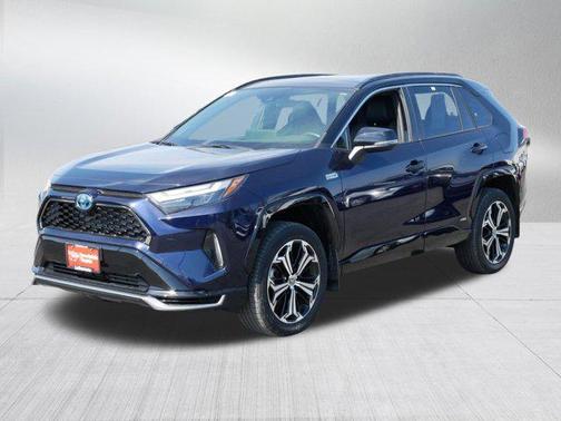 Blueprint/Midnight Black Metallic 2023 Toyota RAV4 Prime XSE
