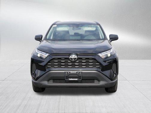 Midnight Black Metallic 2025 Toyota RAV4 Hybrid LE