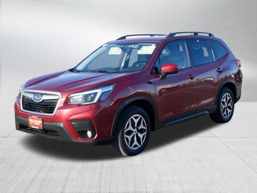 Crimson Red Pearl 2021 Subaru Forester Premium