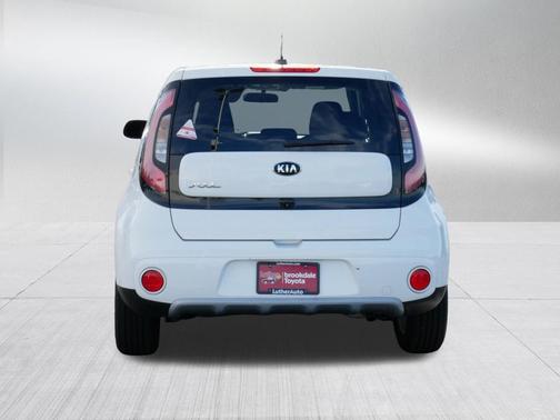 Clear White 2019 Kia Soul +