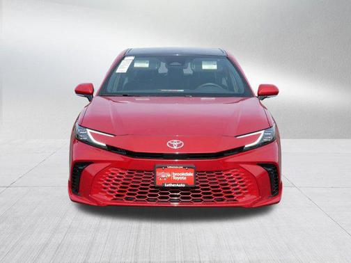 Supersonic Red 2025 Toyota Camry XSE