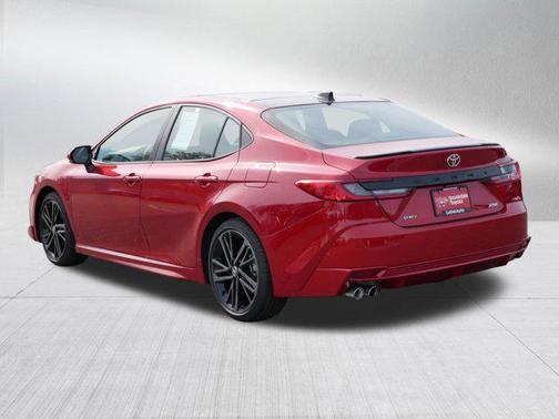 Supersonic Red 2025 Toyota Camry XSE