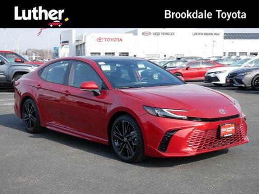 Supersonic Red 2025 Toyota Camry XSE