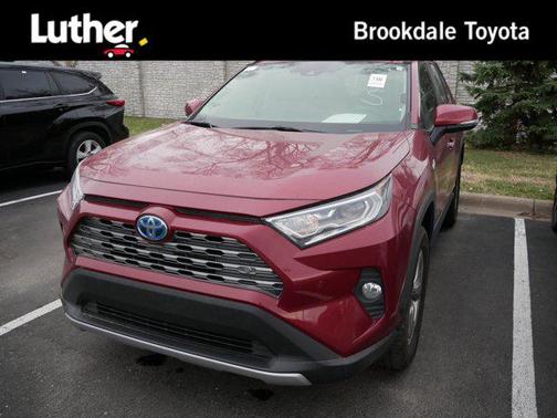 Ruby Flare Pearl 2020 Toyota RAV4 Hybrid SE