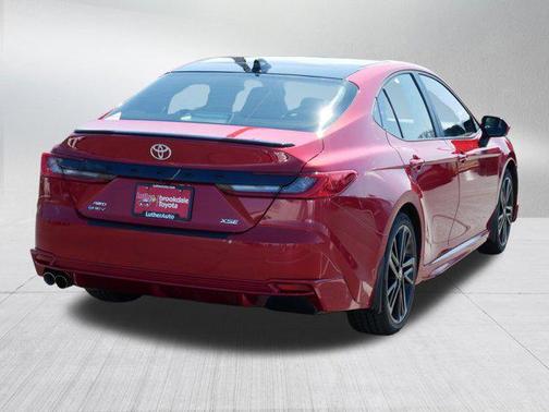 Supersonic Red 2025 Toyota Camry XSE