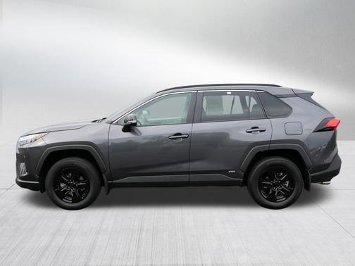 Magnetic Gray Metallic 2024 Toyota RAV4 Hybrid XLE
