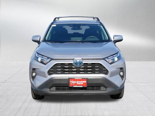 Silver Sky Metallic 2024 Toyota RAV4 Hybrid XLE Premium